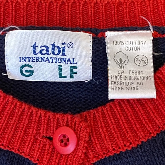 Vintage ladies golf cardigan - Picture 3 of 4